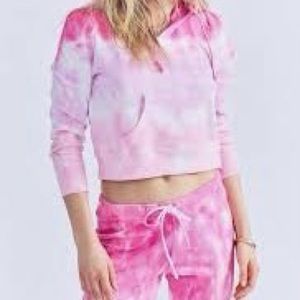 LoveShackFancy 2 Piece Tie Dye Kirby Hoodie and Etty Jogger Set